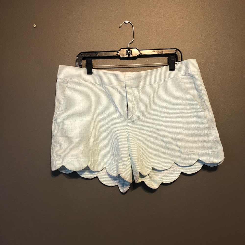 Lilly Pulitzer scalloped shorts